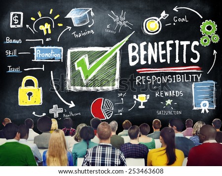 Benefits Gain Profit Earning Income Education Learning Concept