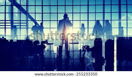 Business Travel Commuter Corporate Airport Terminal Concept