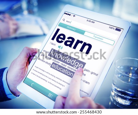 Digital Dictionary Learn Knowledge Education Concept