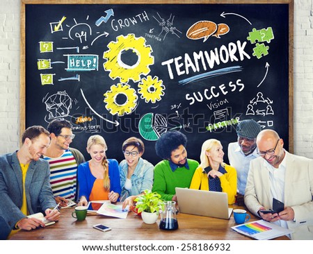 Teamwork Team Together Collaboration People Education Learning Concept