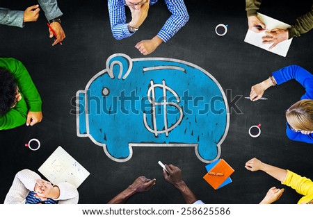 Piggy Bank Finance Money Currency Learning Studying Concept