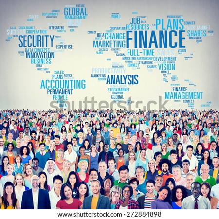 Finance Security Global Analysis Management Accounting Concept
