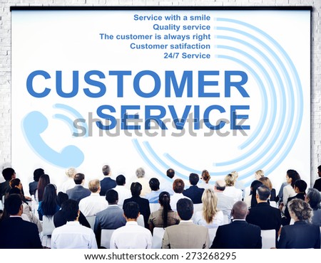 Customer Service Support Assistance Call Center Agent Concept