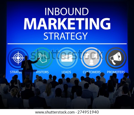 Inbound Marketing Strategy Commerce Solution Concept