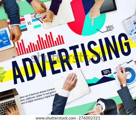 Advertising Marketing Promotion Strategy Concept
