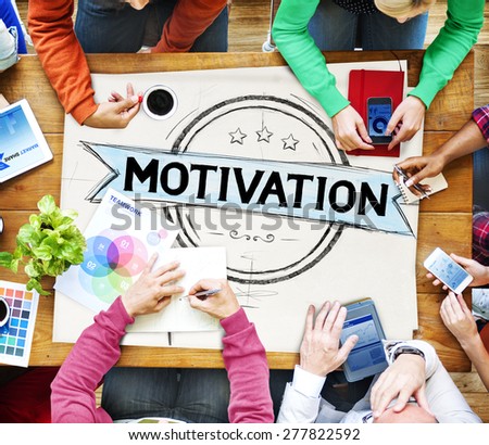 Motivation Inspiration Motivate Trust Inspire Concept