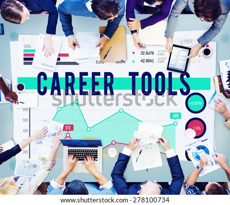 Career Tools Plan Planning Strategy Concept