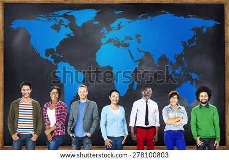 Diverse People Global International World Concept