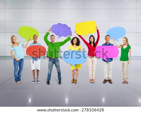 Diversity Ethnicity Global Community Communication People Concept