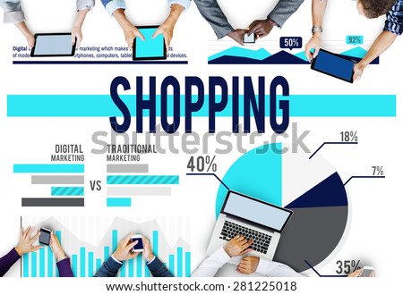 Shopping Buying Marketing Sale Business Concept