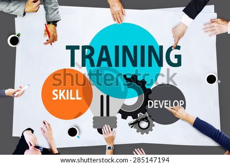 Training Skill Develop Ability Expertise Concept