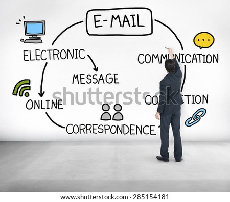 Email Data Content Internet Communication Messaging Concept