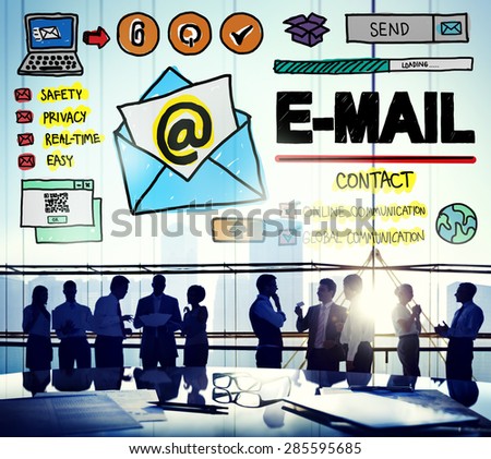 Email Correspondence Online Messaging Technologgy Concept