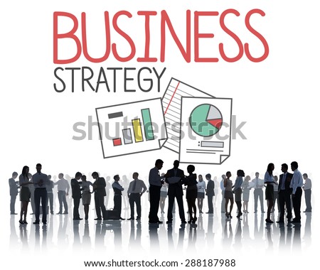 Business Strategy Graph Data Chart Analysis Planning Concept