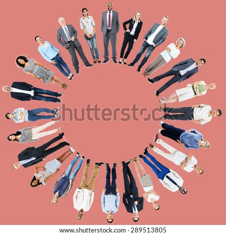 Multiethnic People Community Togetherness Unity Concept