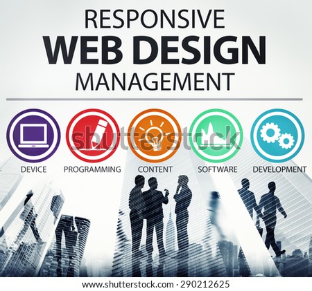 Responsive Web Design Management Programming Concept