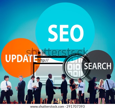 SEO Search Adwords Update Business Online Marketing Concept