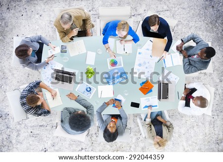 Meeting Communication Planning Business People Concept