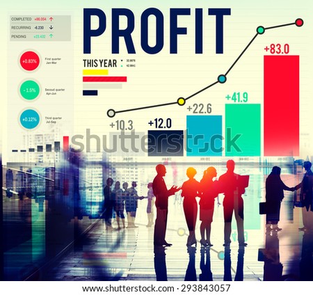 Profit Benefit Financial Income Growth Concept