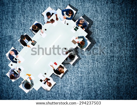 Business Team Board Room Meeting Discussion Strategy Concept