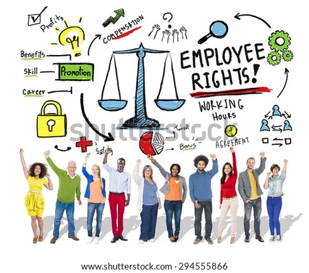 Employee Rights Employment Equality People Celebration Success Concept