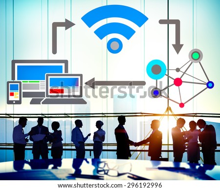 Internet DIgital Global Communication Togetherness Concept