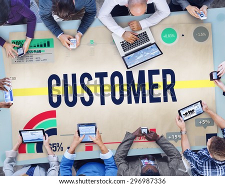 Customer Satisfaction Consumer Client Buyer Concept