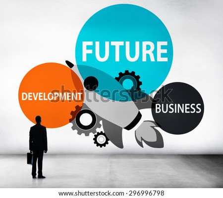 Future Development Goal Aspiration Futuristic Concept