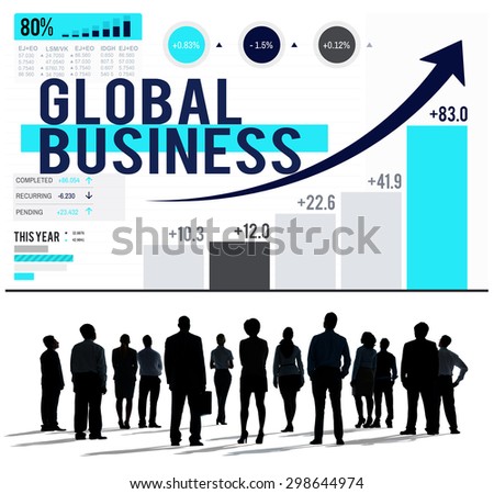 Global Business International Networking Cooperation Concept