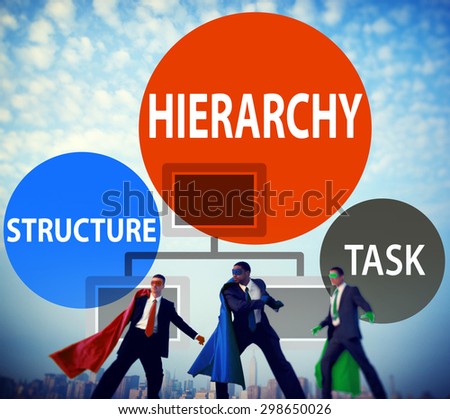 Hierarchy Structure Task Multilevel Employment Concept