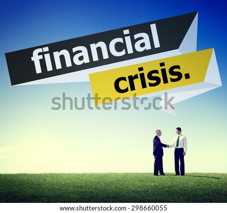 Financial Crisis Problem Money Market Concept