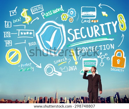 Security Shield Protection Privacy Network Concept