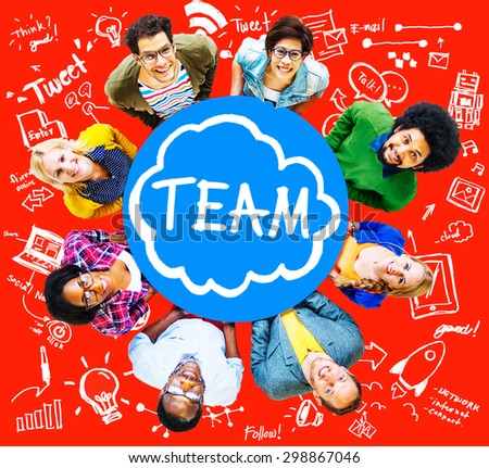 Team Teamwork Support Collaboration Togetherness Help Concept