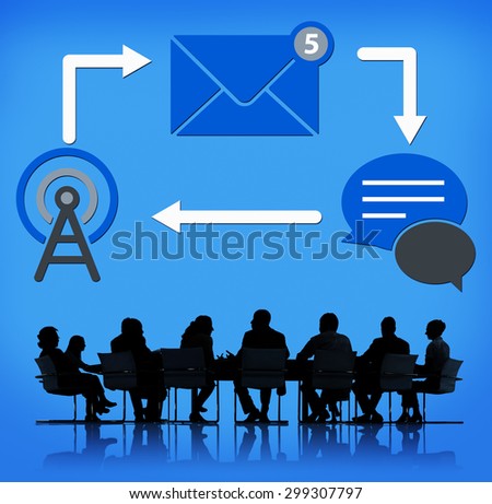 E-mail Instant messaging Internet Envelope Online Concept