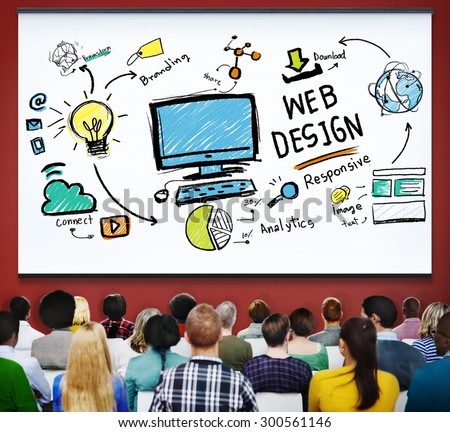 Web Design Web Development Responsive Branding Concept