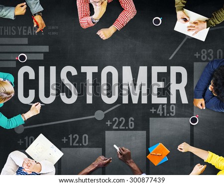 Customer Satisfaction Service Efficiency Loyalty Concept