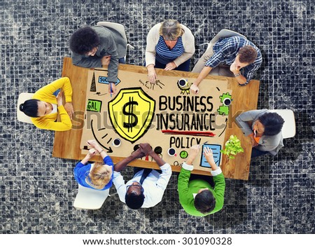 Business Insurance Policy Guard Safety Security Concept