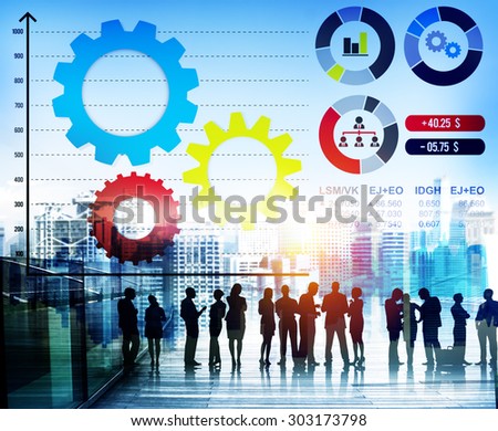 Teamwork Collaboration Strategy Business Marketing Concept