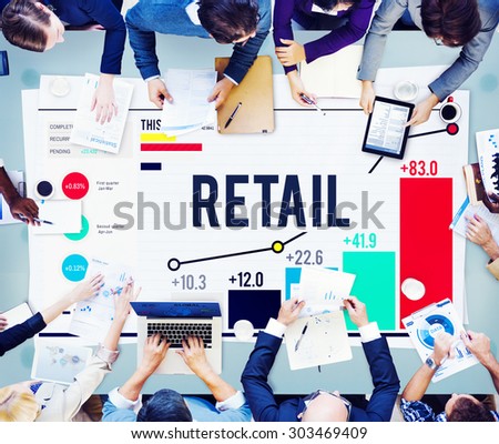 Retail Shopping Purchasing Capitalism Customer Concept