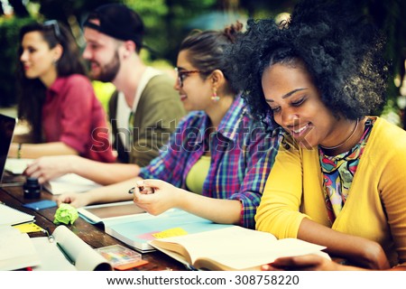 College Communication Education Planning Studying Concept