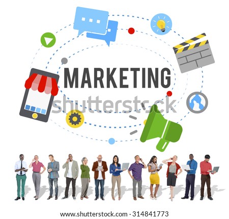Marketing Strategy Branding Commercial Advertisement Concept