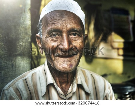 Happy Indian Man Smiling For The Camera Concept