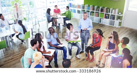 Students School College Teaching Learning Education Concept