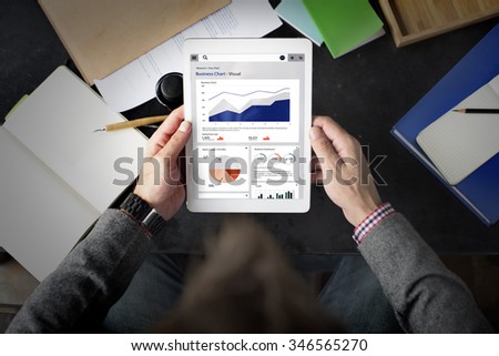 Business Chart Report Statistic Planning Analysis Concept