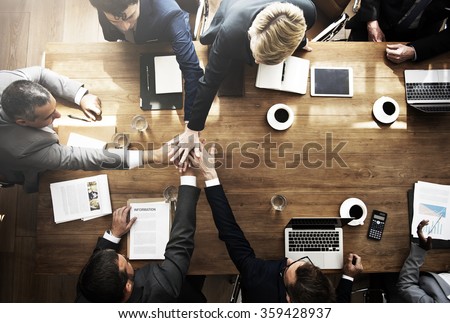 Business People Teamwork Collaboration Relation Concept