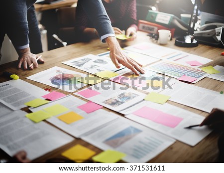 Business People Meeting Design Ideas Concept