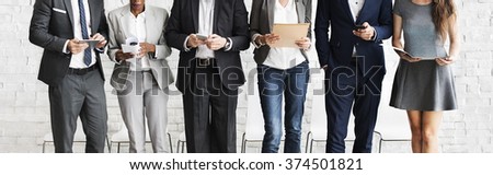 Human Resources Interview Recruitment Job Concept