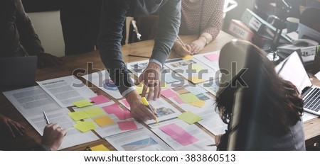 Business People Planning Strategy Analysis Office Concept