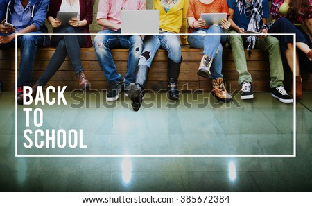 Back to School Education Knowledge College University Concept