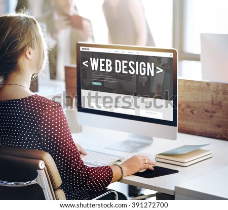 Web Design Internet Website Responsive Software Concept